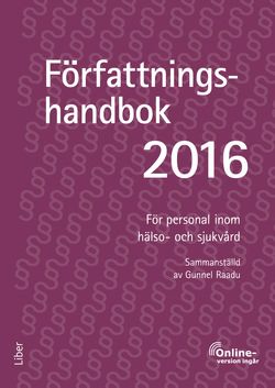 Författningshandbok 2016 : för personal inom hälso- och sjukvård