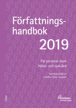 Författningshandbok 2019, bok med onlinetjänst