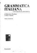 Grammatica italiana con nozioni di linguistica