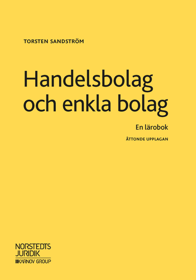 Handelsbolag och enkla bolag : en lärobok