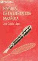 Historia de la literatura espanola