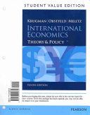 International Economics: Theory and Policy, Student Value Edition