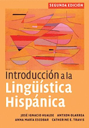 Introducción a la lingüística hispánica