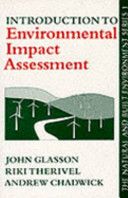 Introduction to Environmental Impact Assessment