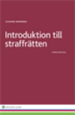 Introduktion till straffrätten