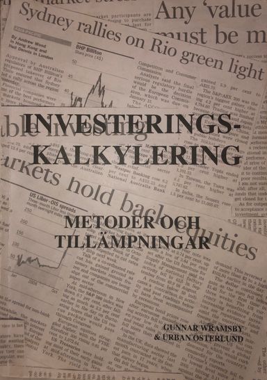 Investeringskalkylering: metoder och tillämpningar