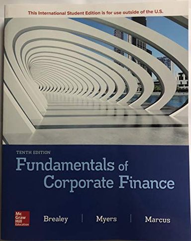 ISE Fundamentals of Corporate Finance