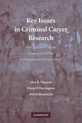 Key Issues in Criminal Career Research