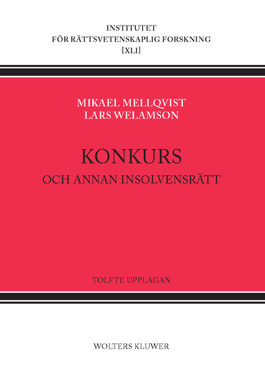 Konkurs : och annan insolvensrätt