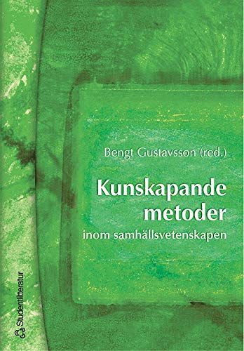 Kunskapande metoder inom samhällsvetenskapen