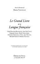 Le Grand Livre de la langue Francaise