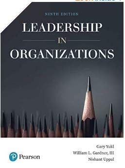 Leadership in Organizations