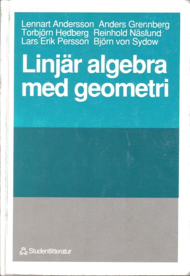 Linjär algebra med geometri