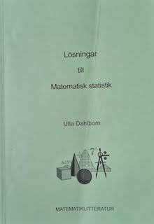 Lösningar till Matematisk statistik för teknologer