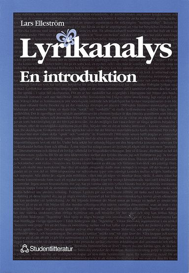 Lyrikanalys - en introduktion