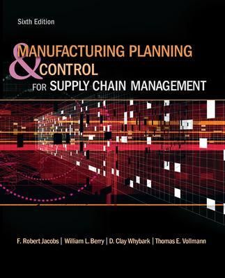 Manufacturing Planning and Control for Supply Chain Management