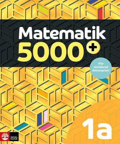 Matematik 5000+ Kurs 1a Gul Lärobok