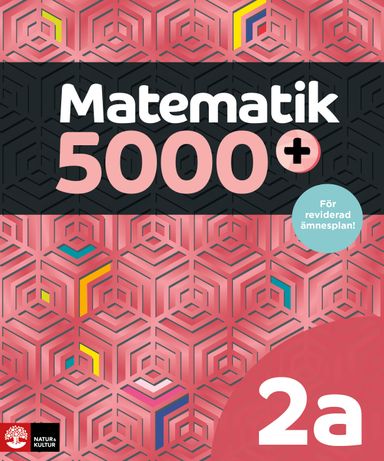 Matematik 5000+ Kurs 2a Röd Lärobok