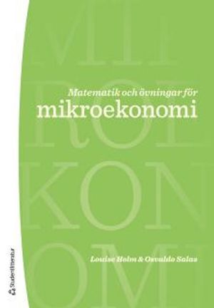 Matematik och övningar för mikroekonomi