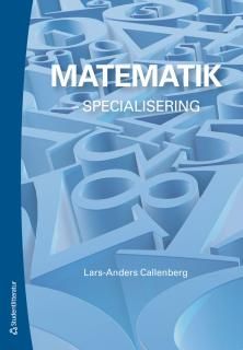 Matematik - - specialisering