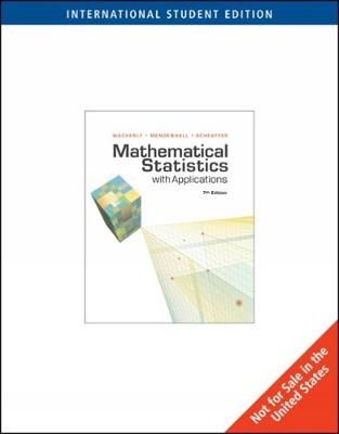 Mathematical Statistics with Applications, International Edition