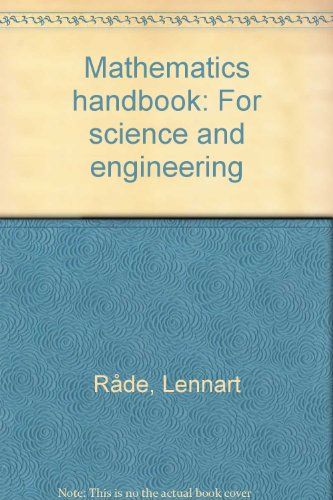 Mathematics handbook for science and engineering