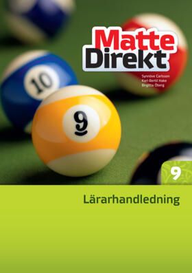 Matte Direkt 9 Lärarhandledning inkl. cd