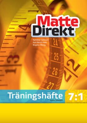 Matte Direkt Träningshäfte 7:1 