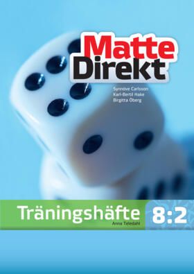 Matte Direkt Träningshäfte 8:2