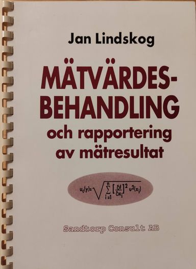 Mätvärdesbehandling och rapportering av mätresultat