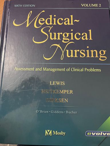 Medical-Surgical Nursing