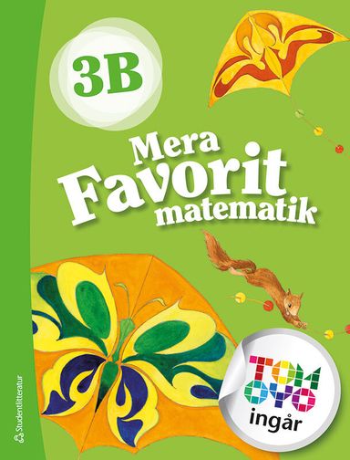 Mera Favorit matematik 3B Elevpaket - Tryckt bok  + Digital elevlicens 12 mån