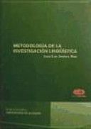 Metodología de la investigación lingüísticaMG (Universidad de Alicante)Monografías (Universidad de Alicante)Monografías / Universidad de AlicantePublicaciones Universidad de Alicante