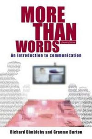 More than words : an introduction to communication