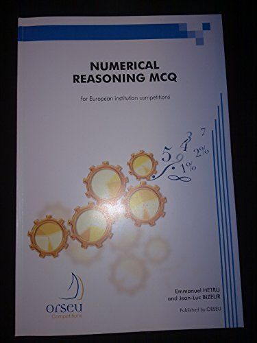 Numerical Reasoning MCQ for European Institution CompetitionsEPSO tests