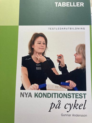 Nya konditionstest på cykel - tabeller