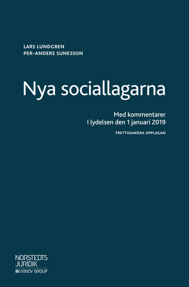 Nya sociallagarna : med kommentarer i lydelsen den 1 januari 2019