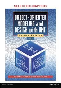 Object-oriented modeling and design with UML : selected chapters 