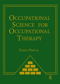 Occupational Science for Occupational Therapy