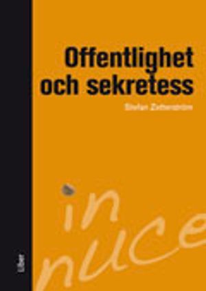 Offentlighet och sekretess