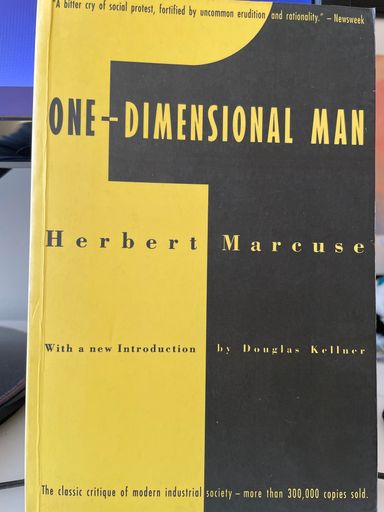 One-dimensional man : studies in the ideology of advanced industrial society