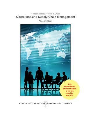 Operations and Supply Chain Management