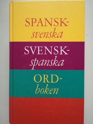 Ordbok svensk-spanska, spansk-svenska