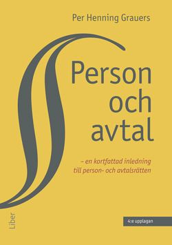 Person och avtal : en kortfattad inledning till person- och avtalsrätten