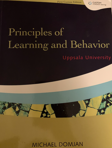 Principles of Learning and Behavior