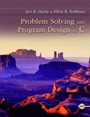 Problem Solving and Program Design in C