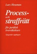 Process- och straffrätt för juridisk översiktskurs