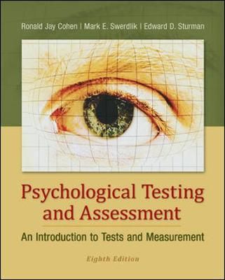 Psychological Testing and Assessment