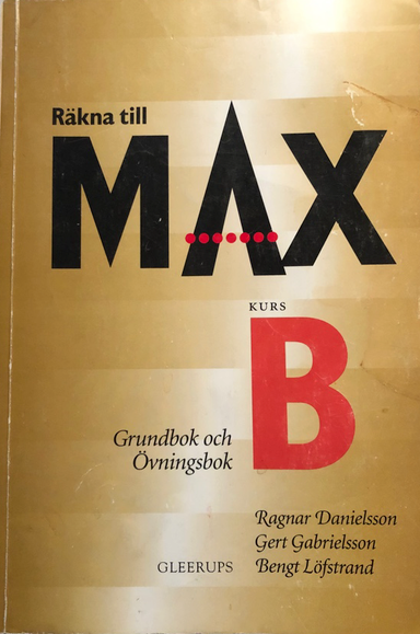 Räkna till max B grundbok+övn.bok