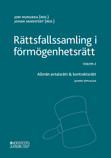 Rättsfallssamling i förmögenhetsrätt Volym 2, Allmän avtalsrätt & kontraktsrätt